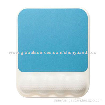 Peanut wrist rest mouse mat blue, orange, comfortable and convenient